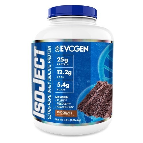 Evogen Isoject Isolate Protein Chocolate 4 lb