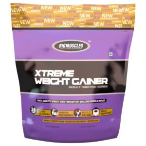 BIG MUSCLE Xtreme Weight Gainer + Real BM Vitamin ( free )
