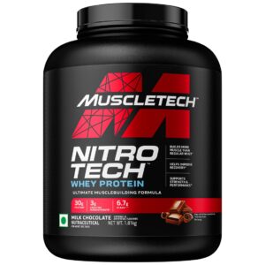 Muscletech Nitro-Tech Whey Protein + Creatine for Muscle Gain