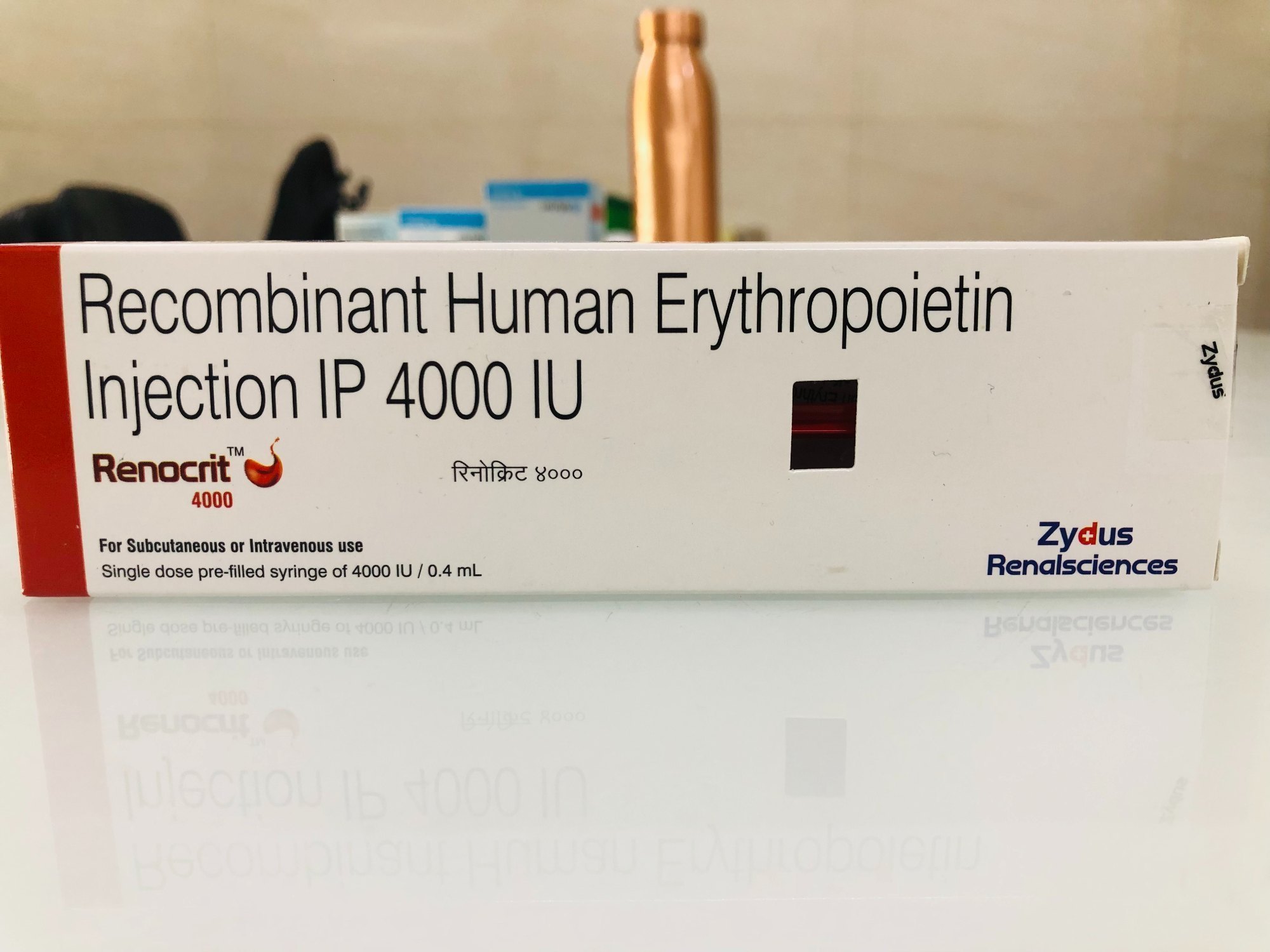 Erythropoietin injection