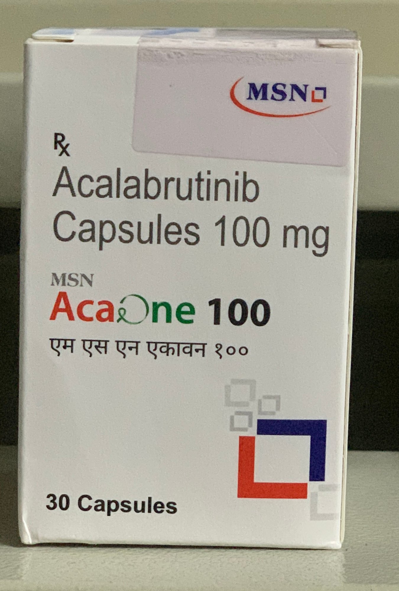 Acalabrutinib 100 Mg Capsule