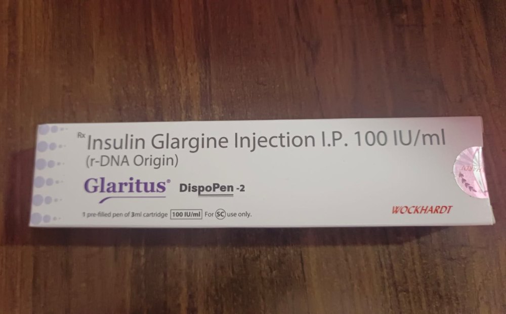Insulin Glargine Injection I.P 100 IU