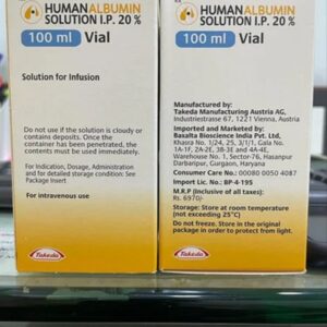 Human Albumin Injection 100Ml
