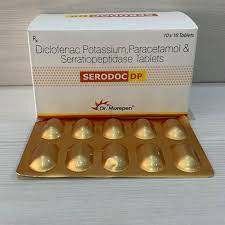 Serratiopeptidase And Diclofenac Potassium Tablets