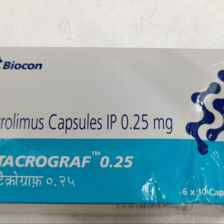 Tacrolimus 0.25MG Capsule