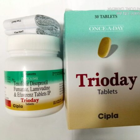 Lamivudine, Tenofovir Disoproxil Fumarate And Efavirenz Tablet