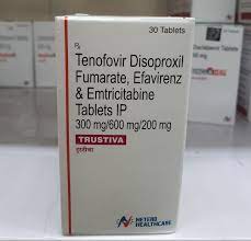 Tenofovir Disoproxil Fumarate Efavirenz And Emtricitabine Tablets