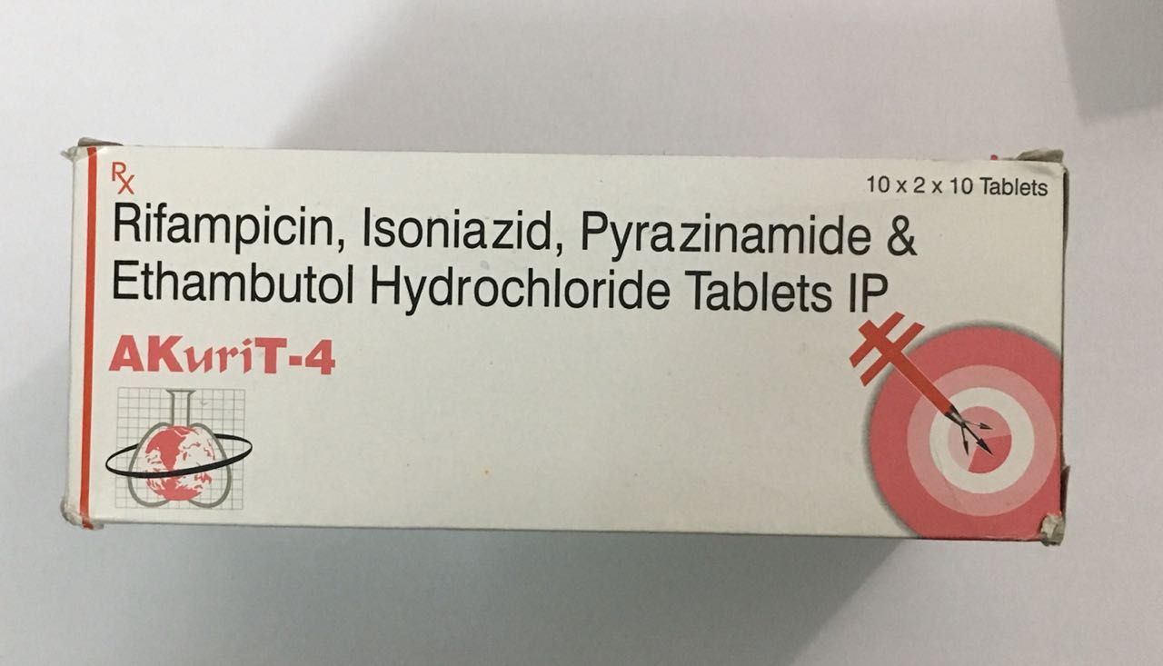 Rifampicin Isoniazid Pyrazinamide Ethambutol Hydrochloride Tablets IP