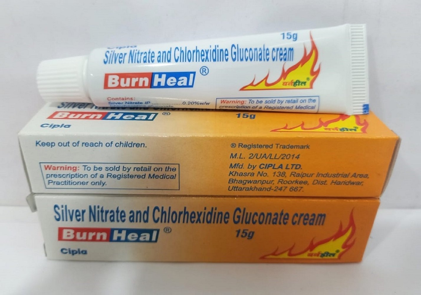 Chlorhexidine Gluconate And Silver Nitrate Cream
