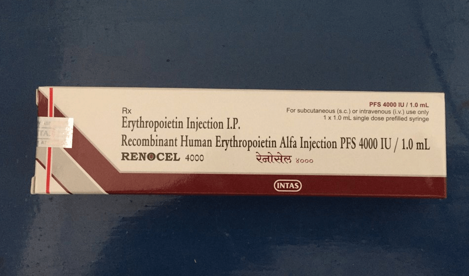 Recombinant Human Erythropoietin Injection IP 4000 IU