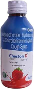 Chlorpheniramine Maleate And Dextromethorphan Hydrobromide Syrup