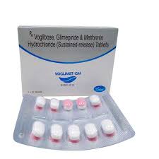 Metformin Hydrochloride Prolonged Glimepiride Voglibose Tablet