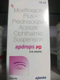 Moxifloxacin and Prednisolone Acetate Eye Drops
