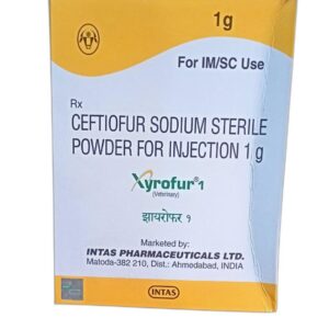 Ceftiofur Sodium Sterile Powder For Injection 1g