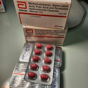 Methylcobalamin Alpha Lipoic Acid Vitamin B6 Pyridoxine Folic Acid Capsule